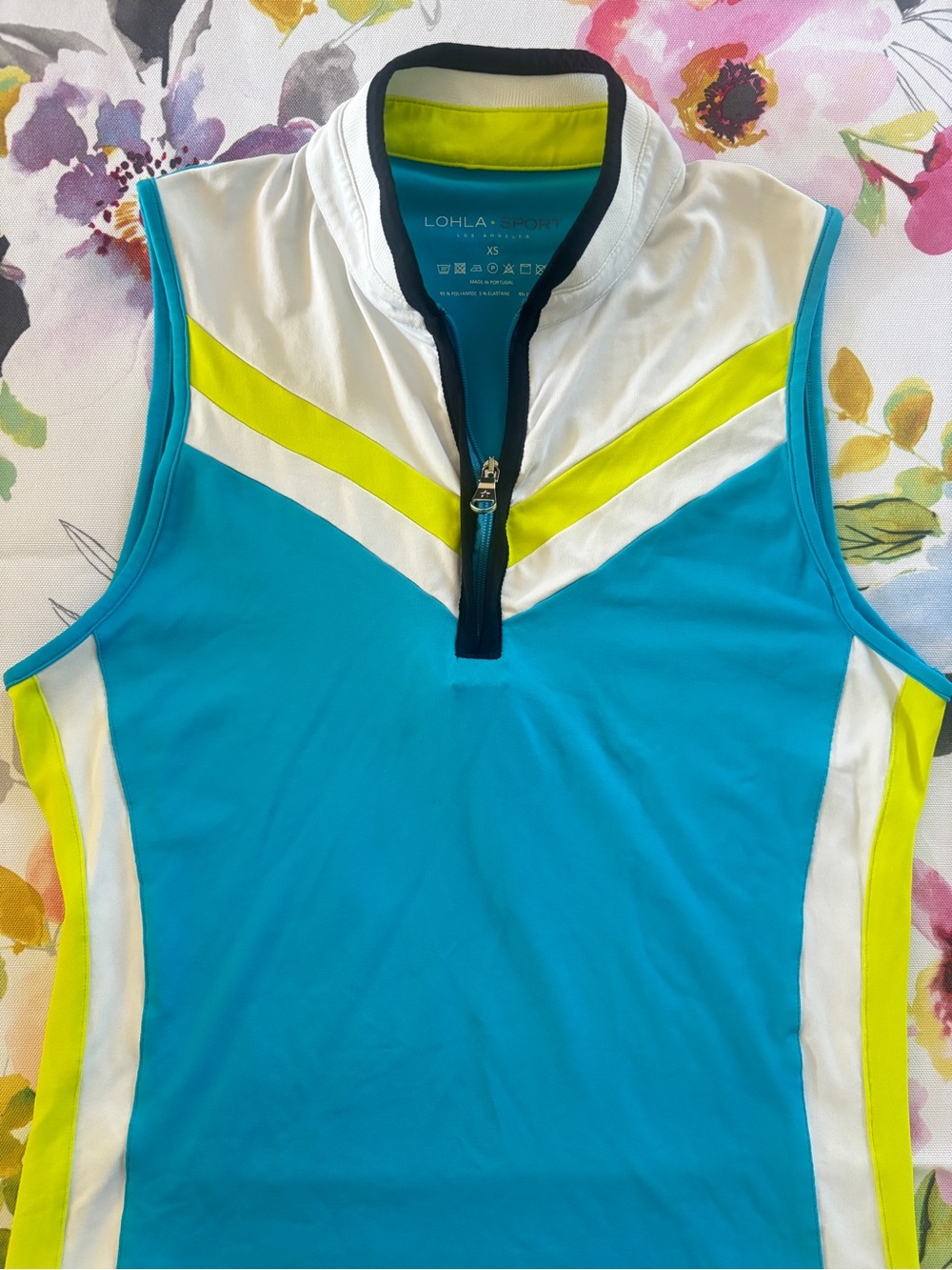 Women’s Kohla Sleeveless Polo Athletic Top